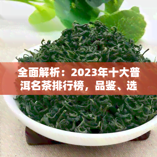 全面解析：2023年十大普洱名茶排行榜，品鉴、选购、冲泡一应俱全！