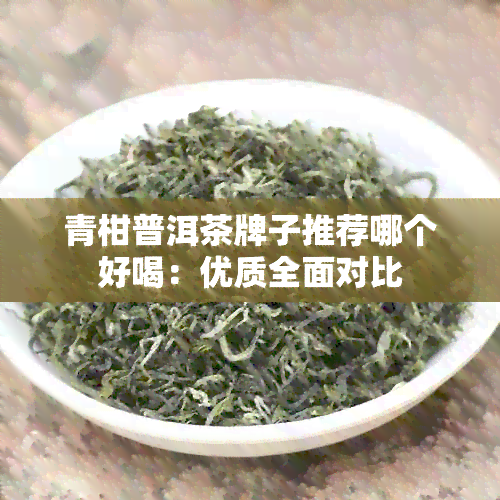 青柑普洱茶牌子推荐哪个好喝：优质全面对比