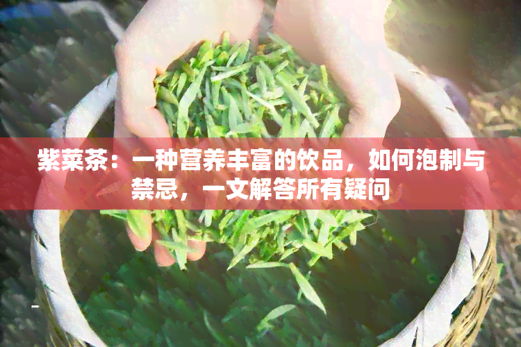 紫菜茶：一种营养丰富的饮品，如何泡制与禁忌，一文解答所有疑问