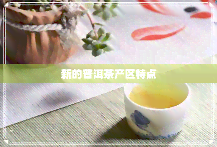 新的普洱茶产区特点