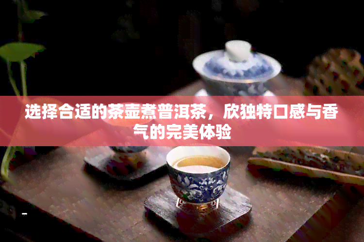 选择合适的茶壶煮普洱茶，欣独特口感与香气的完美体验