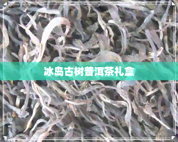 冰岛古树普洱茶礼盒