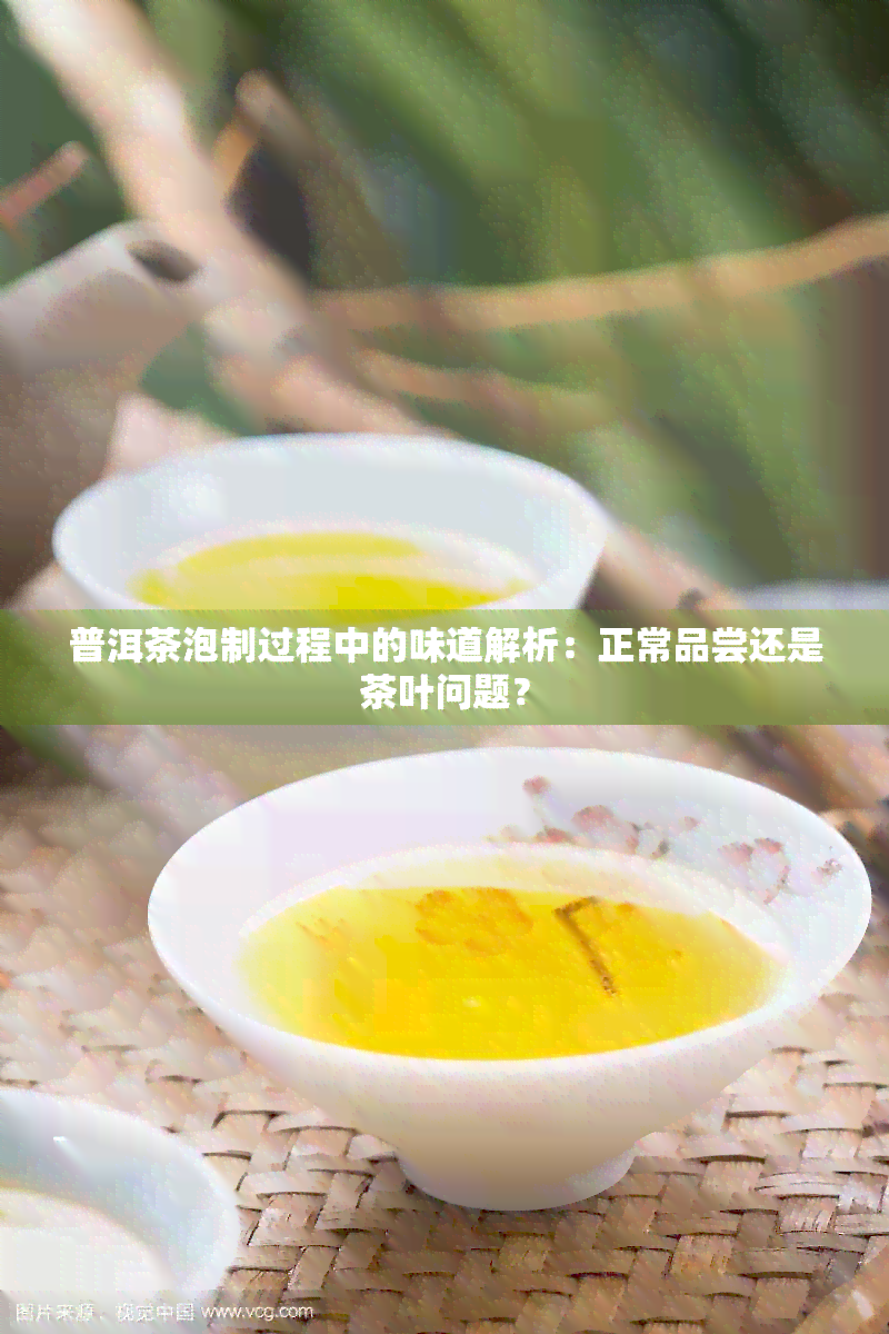 普洱茶泡制过程中的味道解析：正常品尝还是茶叶问题？