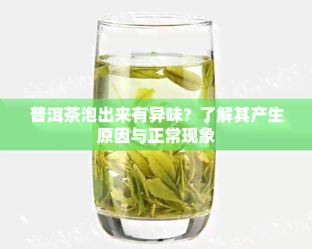 普洱茶泡出来有异味？了解其产生原因与正常现象