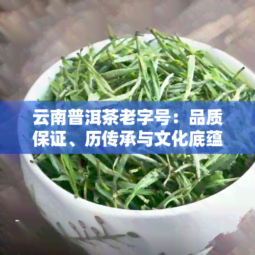 云南普洱茶老字号：品质保证、历传承与文化底蕴的综合体验