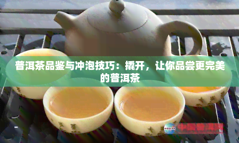 普洱茶品鉴与冲泡技巧：撬开，让你品尝更完美的普洱茶