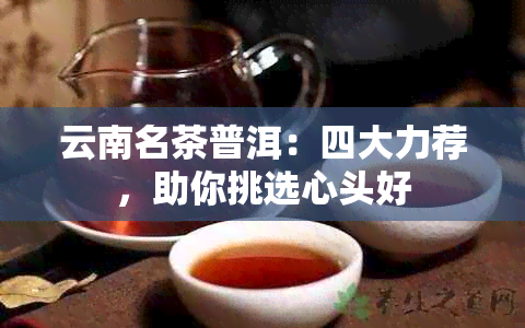 云南名茶普洱：四大力荐，助你挑选心头好