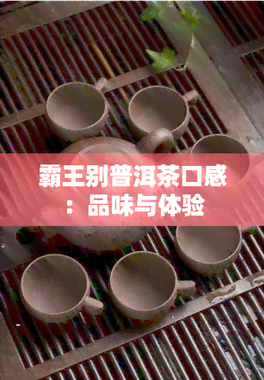 霸王别普洱茶口感：品味与体验