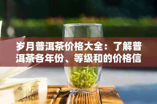 岁月普洱茶价格大全：了解普洱茶各年份、等级和的价格信息