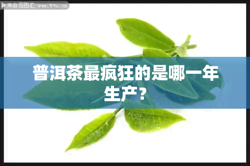 普洱茶最疯狂的是哪一年生产？