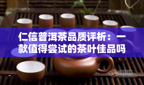 仁信普洱茶品质评析：一款值得尝试的茶叶佳品吗？