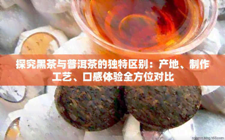 探究黑茶与普洱茶的独特区别：产地、制作工艺、口感体验全方位对比