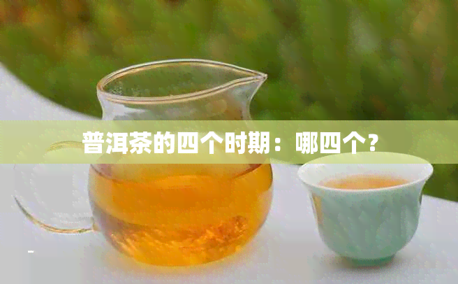 普洱茶的四个时期：哪四个？