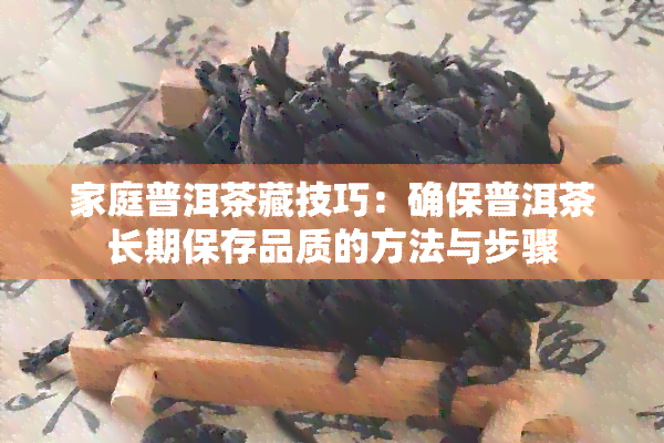 家庭普洱茶藏技巧：确保普洱茶长期保存品质的方法与步骤