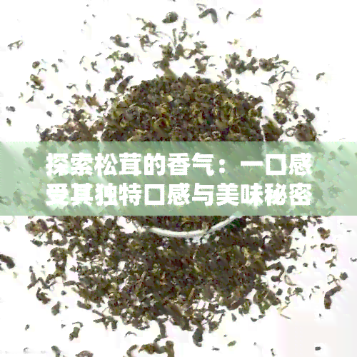 探索松茸的香气：一口感受其独特口感与美味秘密