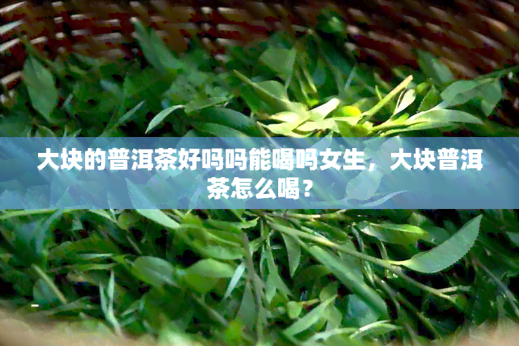 大块的普洱茶好吗吗能喝吗女生，大块普洱茶怎么喝？