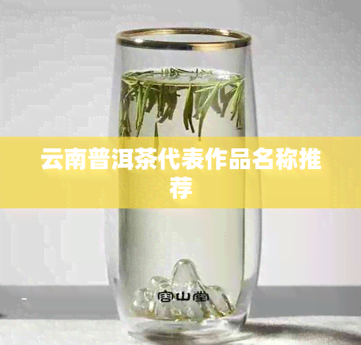 云南普洱茶代表作品名称推荐