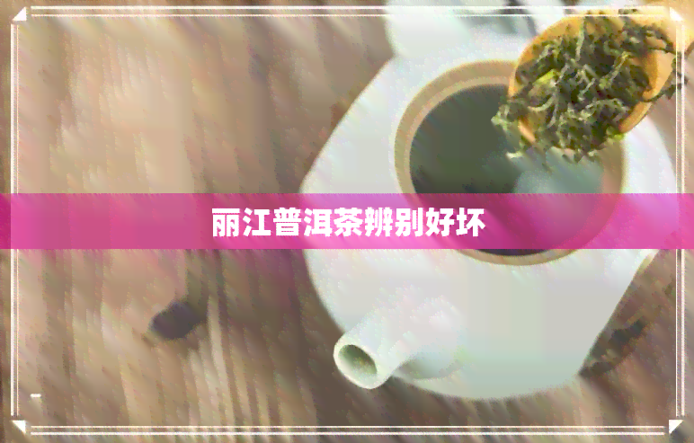 丽江普洱茶辨别好坏