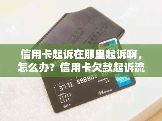 信用卡起诉在那里起诉啊，怎么办？信用卡欠款起诉流程详解