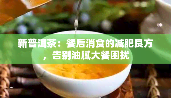 新普洱茶：餐后消食的减肥良方，告别油腻大餐困扰