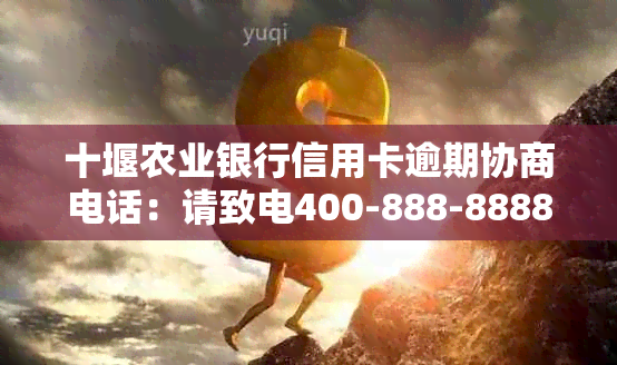 十堰农业银行信用卡逾期协商电话：请致电400-888-8888