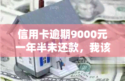 信用卡逾期9000元一年半未还款，我该如何解决这个问题？