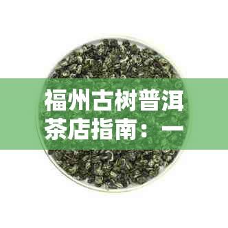 福州古树普洱茶店指南：一网打尽更具口碑与实力的茶叶专卖店