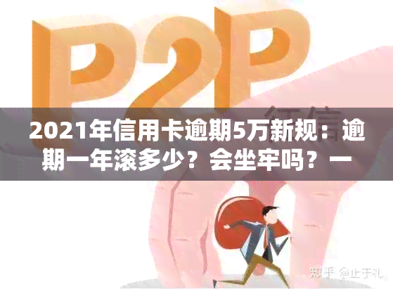 2021年信用卡逾期5万新规：逾期一年滚多少？会坐牢吗？一个月利息是多少？