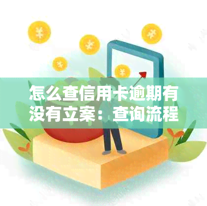 怎么查信用卡逾期有没有立案：查询流程与结果通知