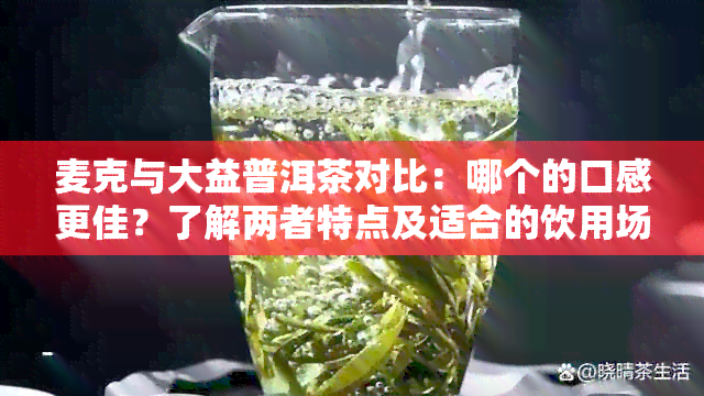 麦克与大益普洱茶对比：哪个的口感更佳？了解两者特点及适合的饮用场景