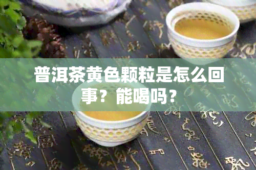 普洱茶黄色颗粒是怎么回事？能喝吗？