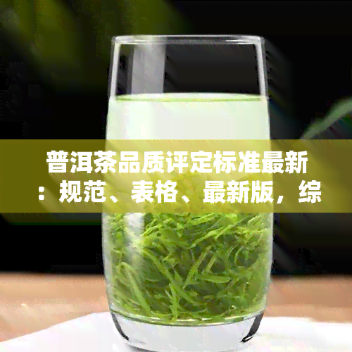 普洱茶品质评定标准最新：规范、表格、最新版，综合评价。