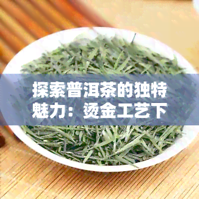 探索普洱茶的独特魅力：烫金工艺下的茶叶之美