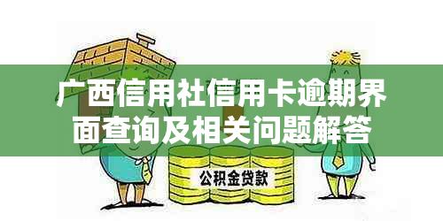 广西信用社信用卡逾期界面查询及相关问题解答