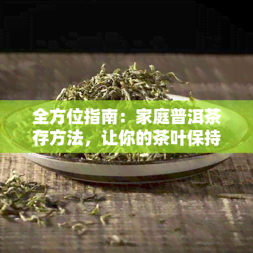 全方位指南：家庭普洱茶存方法，让你的茶叶保持品质与口感