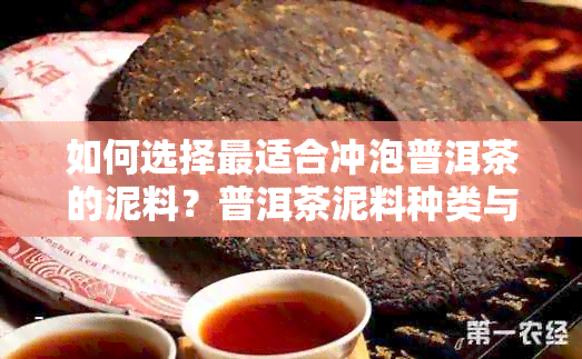 如何选择最适合冲泡普洱茶的泥料？普洱茶泥料种类与特点解析