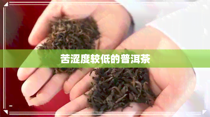 苦涩度较低的普洱茶