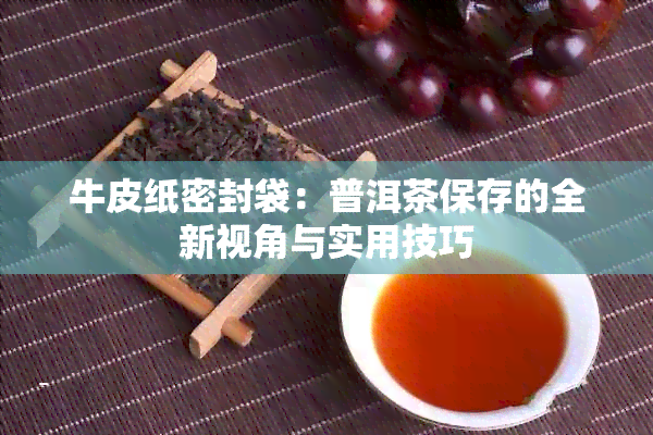 牛皮纸密封袋：普洱茶保存的全新视角与实用技巧