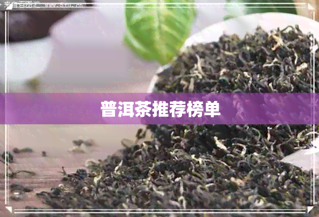 普洱茶推荐榜单