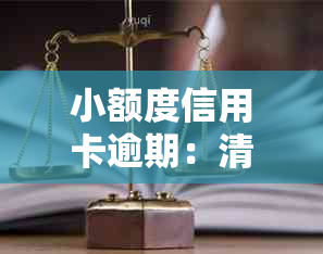 小额度信用卡逾期：清除记录、影响与子女大学选择，起诉时间及处理建议