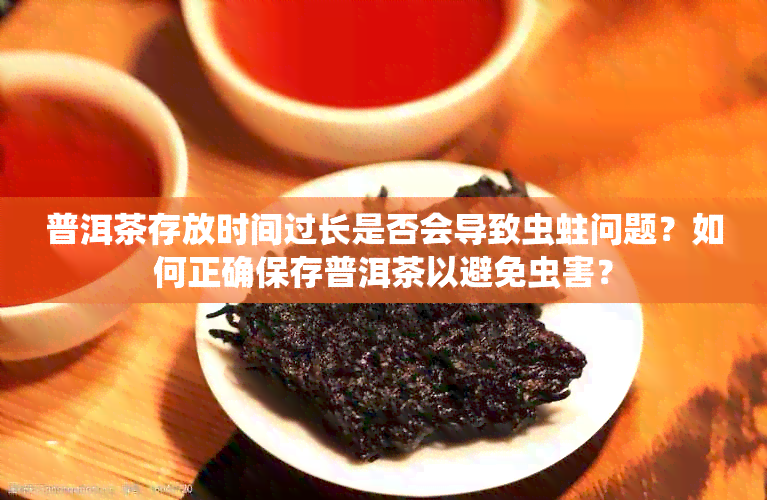 普洱茶存放时间过长是否会导致虫蛀问题？如何正确保存普洱茶以避免虫害？