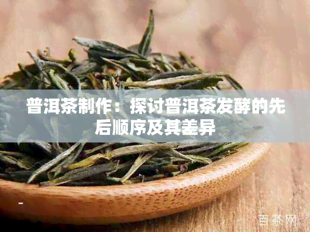 普洱茶制作：探讨普洱茶发酵的先后顺序及其差异