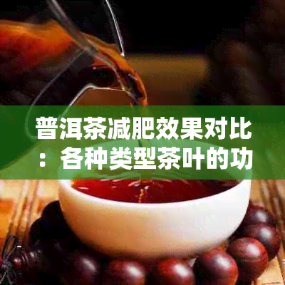 普洱茶减肥效果对比：各种类型茶叶的功效与适用人群解析