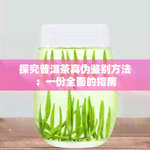 探究普洱茶真伪鉴别方法：一份全面的指南