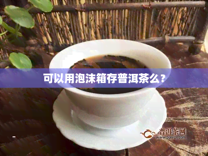 可以用泡沫箱存普洱茶么？