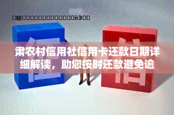 肃农村信用社信用卡还款日期详细解读，助您按时还款避免逾期