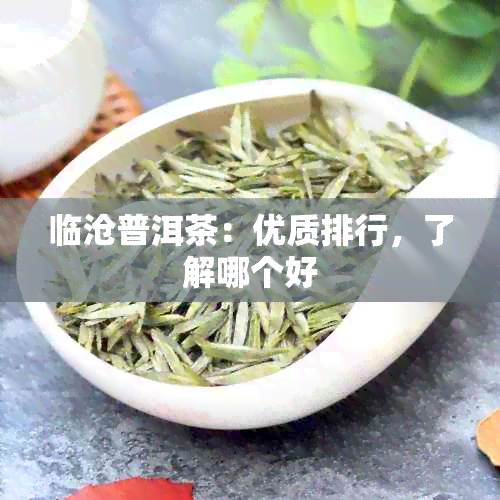 临沧普洱茶：优质排行，了解哪个好