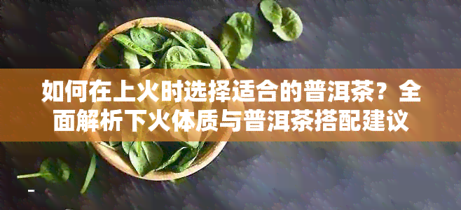 如何在上火时选择适合的普洱茶？全面解析下火体质与普洱茶搭配建议