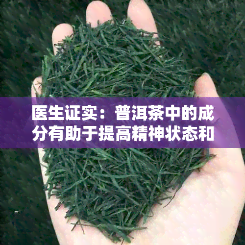 医生证实：普洱茶中的成分有助于提高精神状态和专注力