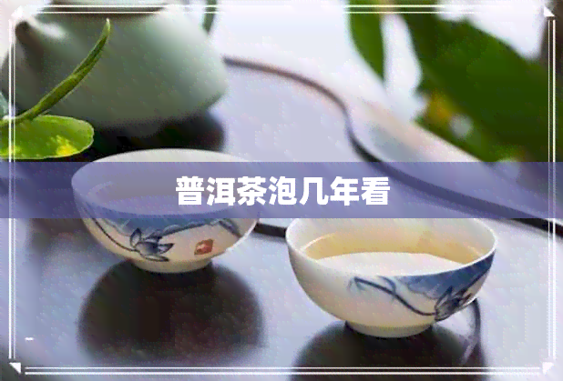 普洱茶泡几年看